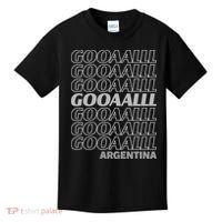 GOOAALLL Soccer Argentina Fan Goal Kids T-Shirt thumb 0