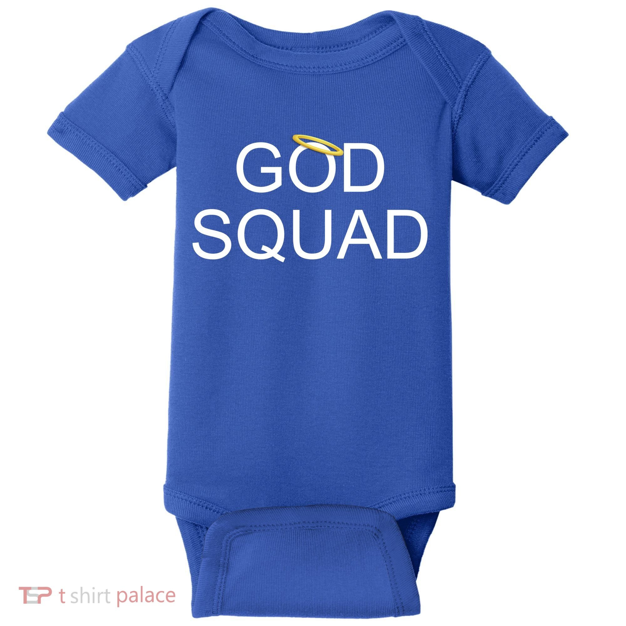 God Squad Angel Halo Baby Bodysuit