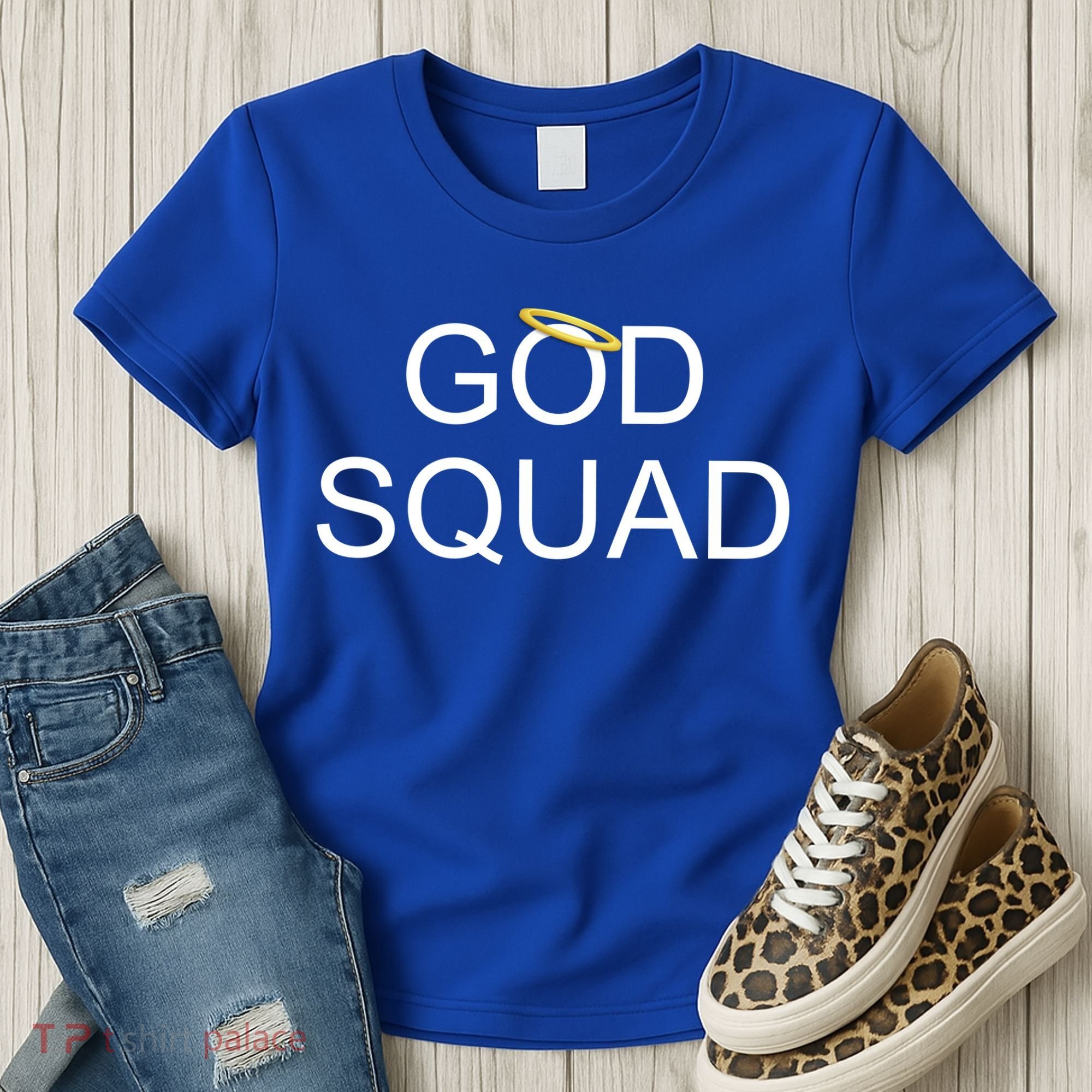 God Squad Angel Halo Women's T-Shirt