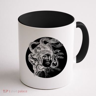 Greek Snakes Ancient Greece Mythology Gothic Goddess Coffee Mug back