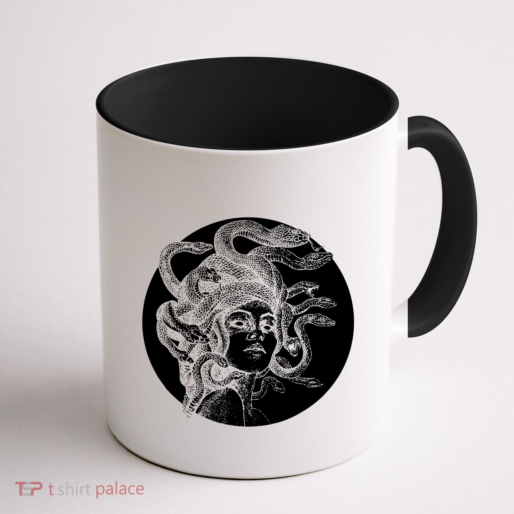 Greek Snakes Ancient Greece Mythology Gothic Goddess Coffee Mug