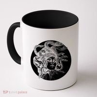 Greek Snakes Ancient Greece Mythology Gothic Goddess Coffee Mug thumb 0