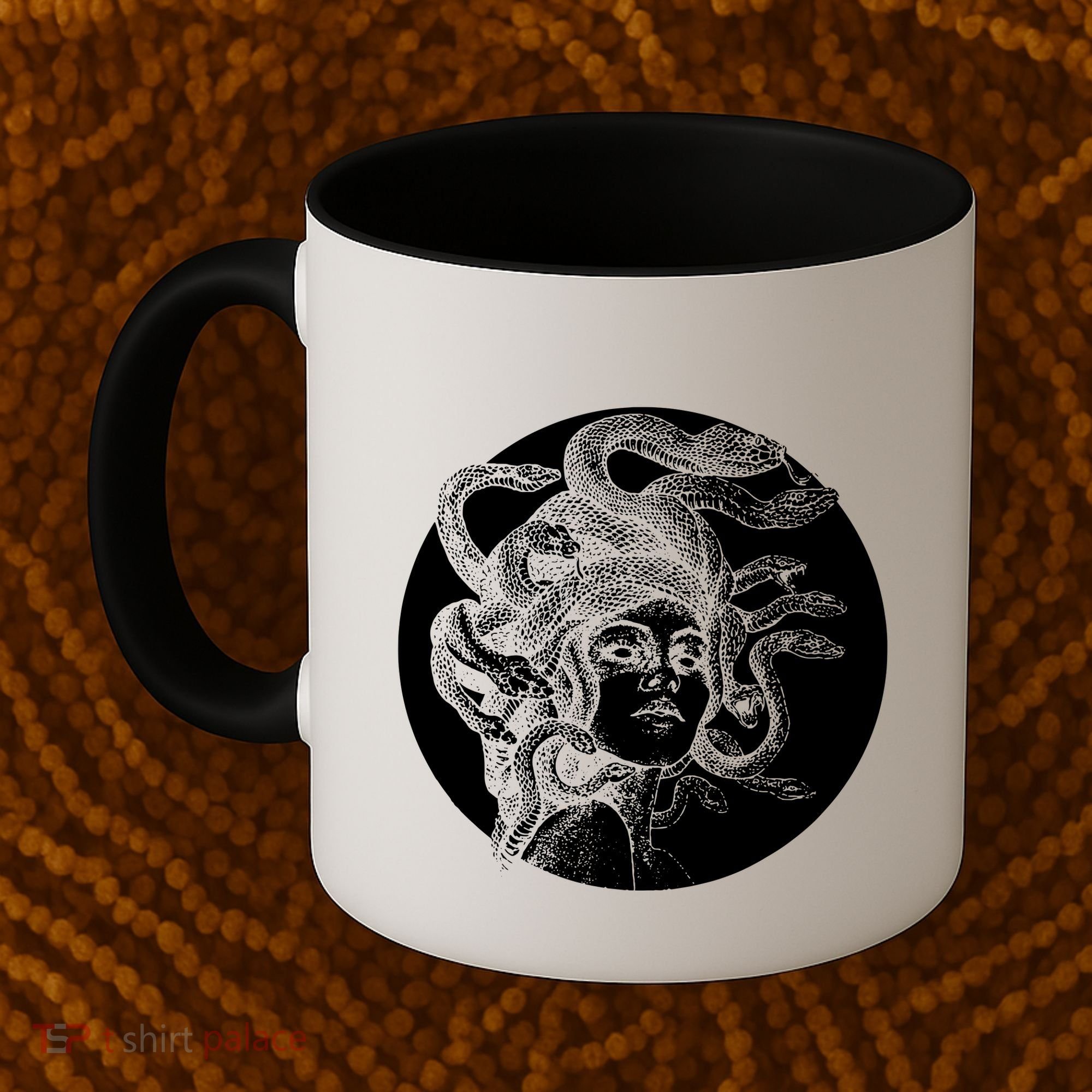 Greek Snakes Ancient Greece Mythology Gothic Goddess Coffee Mug