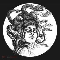 Greek Snakes Ancient Greece Mythology Gothic Goddess Ornament thumb 1