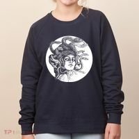 Greek Snakes Ancient Greece Mythology Gothic Goddess Women's Sweatshirt thumb 0