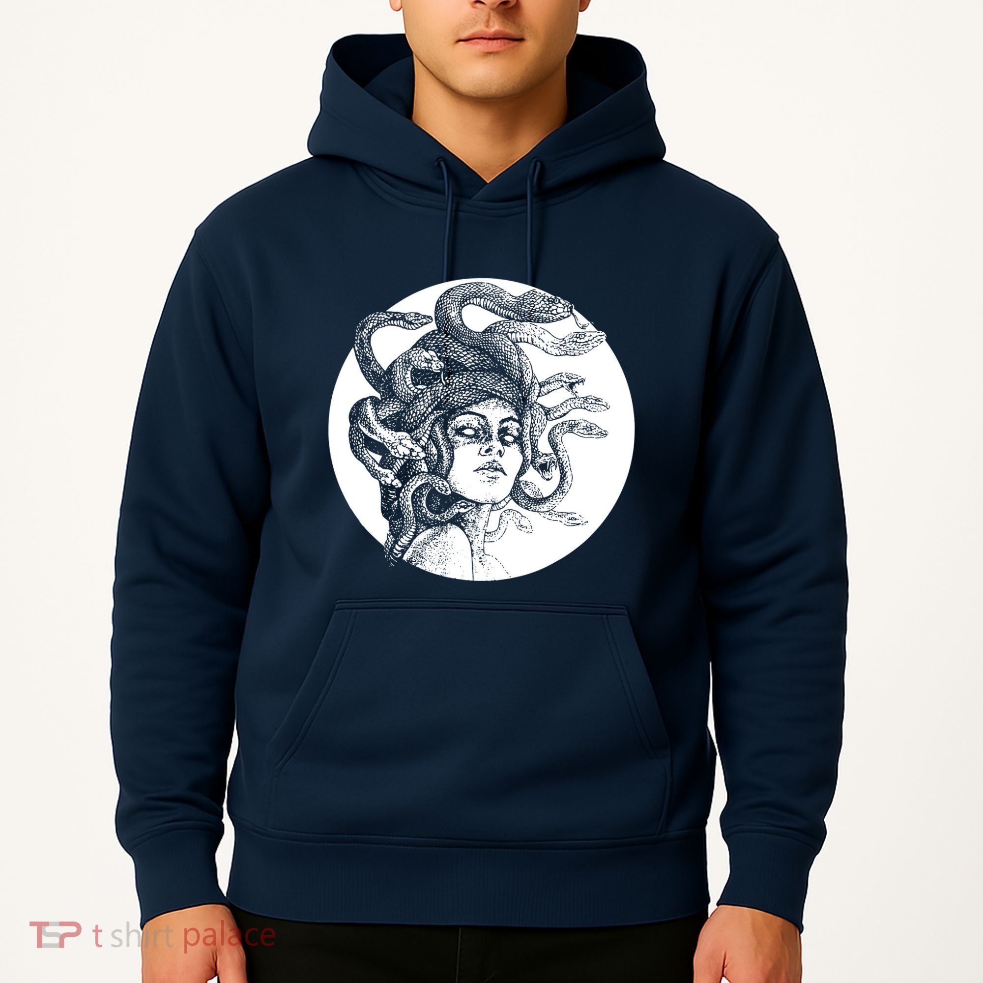 Greek Snakes Ancient Greece Mythology Gothic Goddess Hoodie
