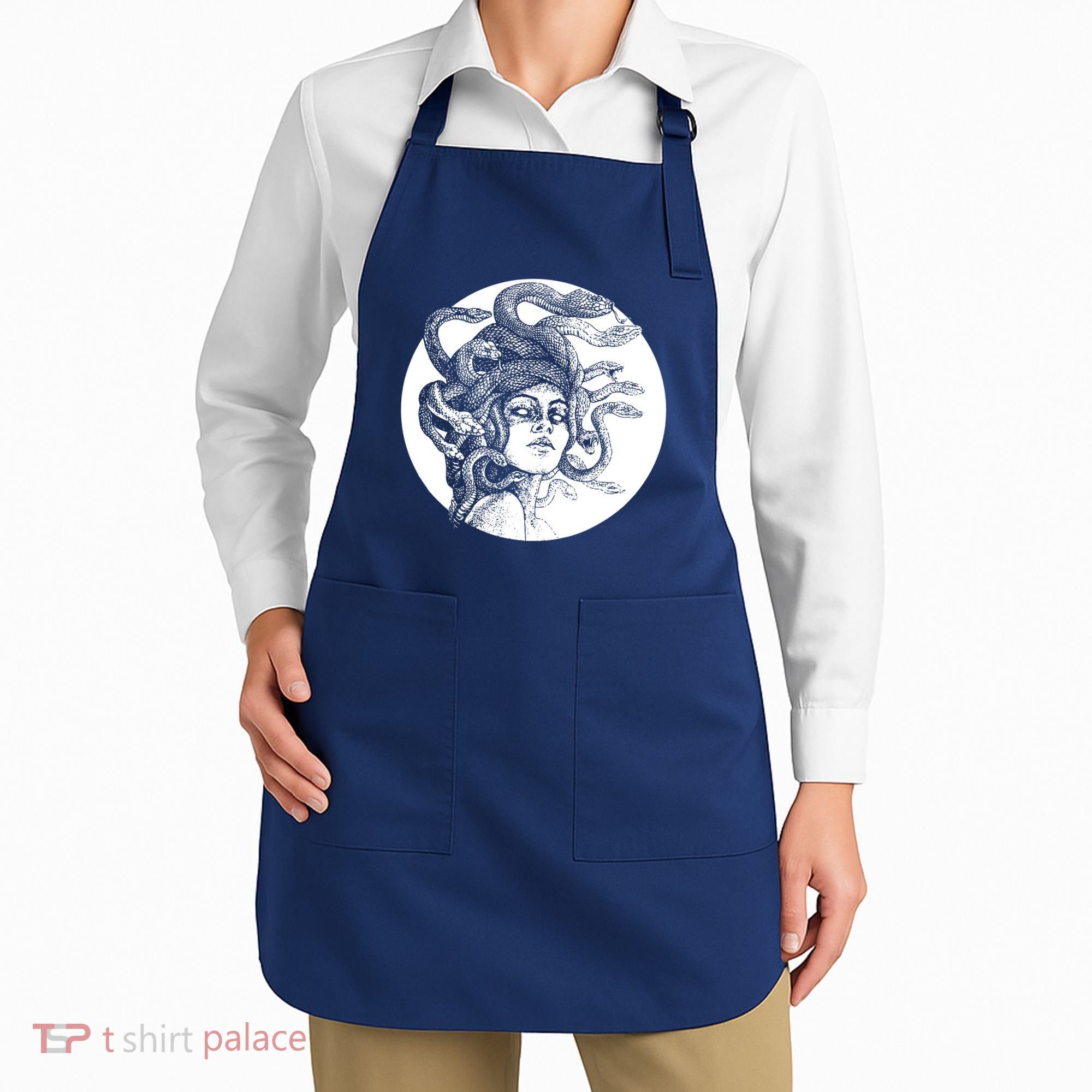 Greek Snakes Ancient Greece Mythology Gothic Goddess Apron