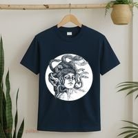 Greek Snakes Ancient Greece Mythology Gothic Goddess T-Shirt thumb 2
