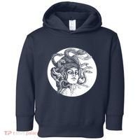 Greek Snakes Ancient Greece Mythology Gothic Goddess Toddler Hoodie thumb 0