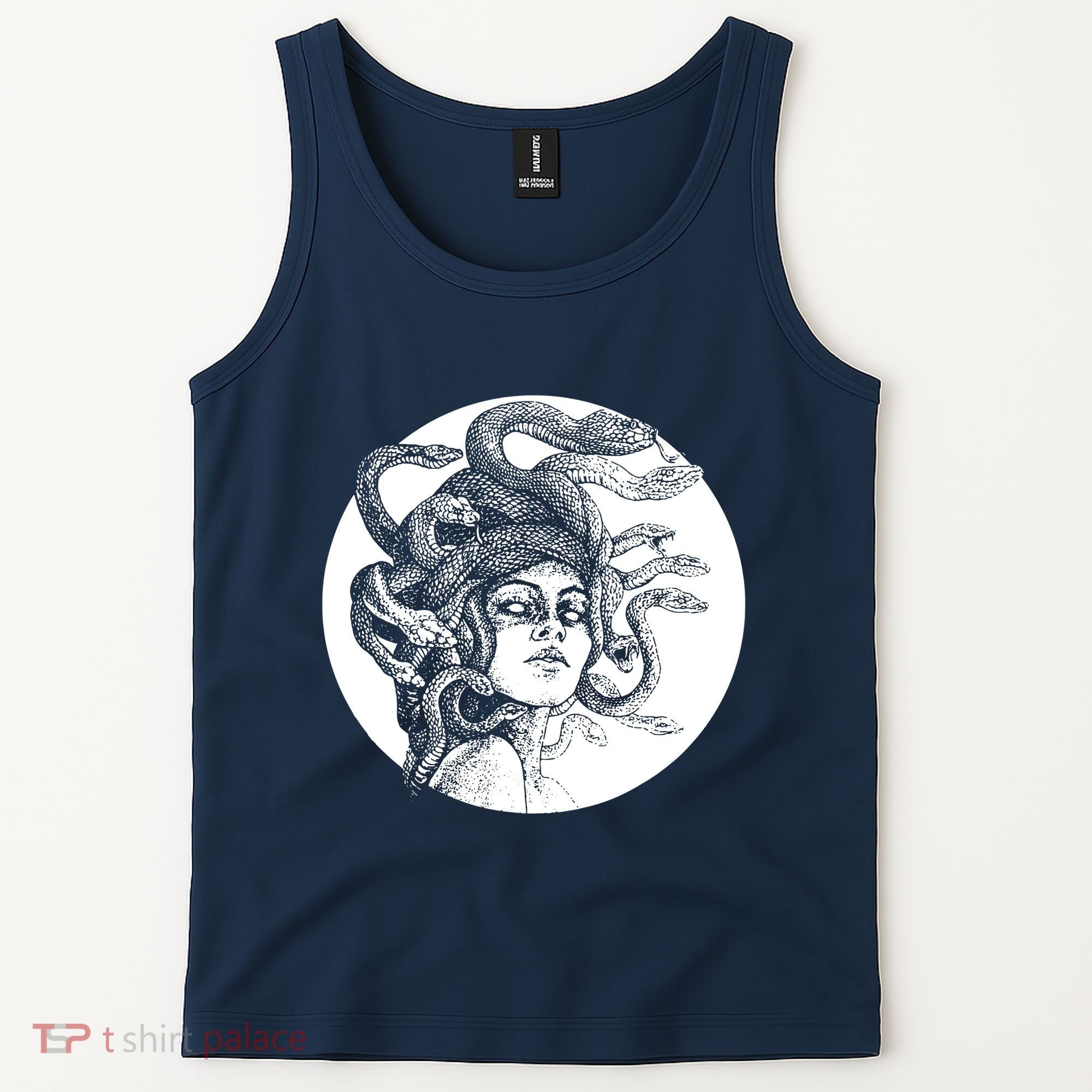 Greek Snakes Ancient Greece Mythology Gothic Goddess Tank Top
