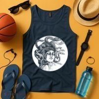 Greek Snakes Ancient Greece Mythology Gothic Goddess Tank Top thumb 4