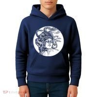 Greek Snakes Ancient Greece Mythology Gothic Goddess Kids Hoodie thumb 4