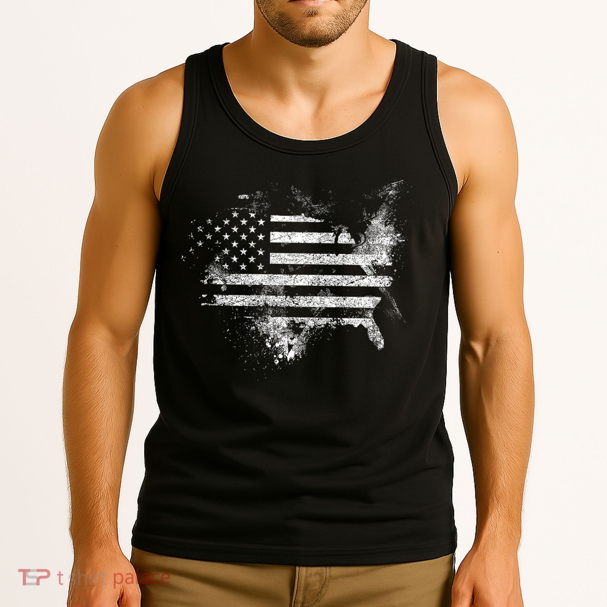 Grunt Style American Acid Tank Top