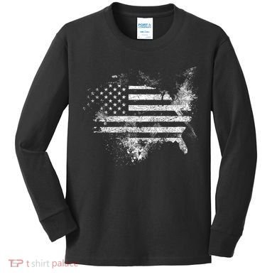 Grunt Style American Acid Kids Long Sleeve Shirt