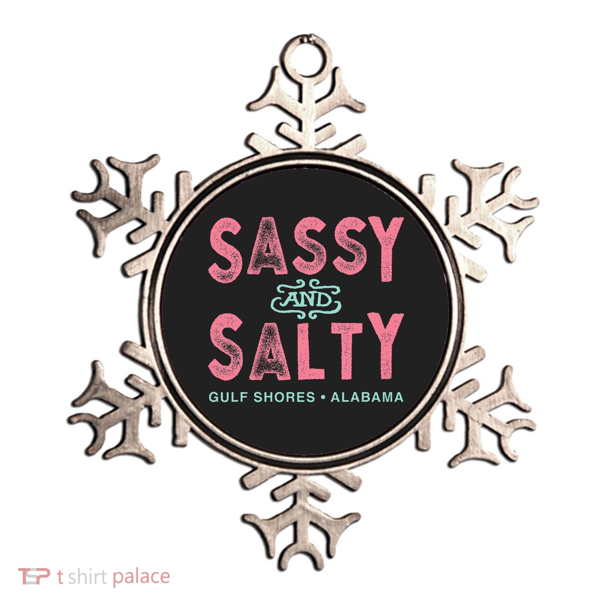 Gulf Shores Alabama Sassy And Salty Ornament