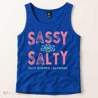 Gulf Shores Alabama Sassy And Salty Tank Top thumb 2