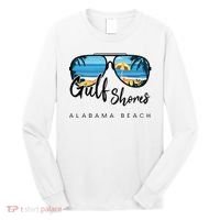 Gulf Shores Alabama Palm Tree Sunglasses Souvenir Long Sleeve Shirt thumb 0