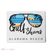 Gulf Shores Alabama Palm Tree Sunglasses Souvenir Mousepad thumb 0