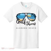 Gulf Shores Alabama Palm Tree Sunglasses Souvenir Kids T-Shirt thumb 0