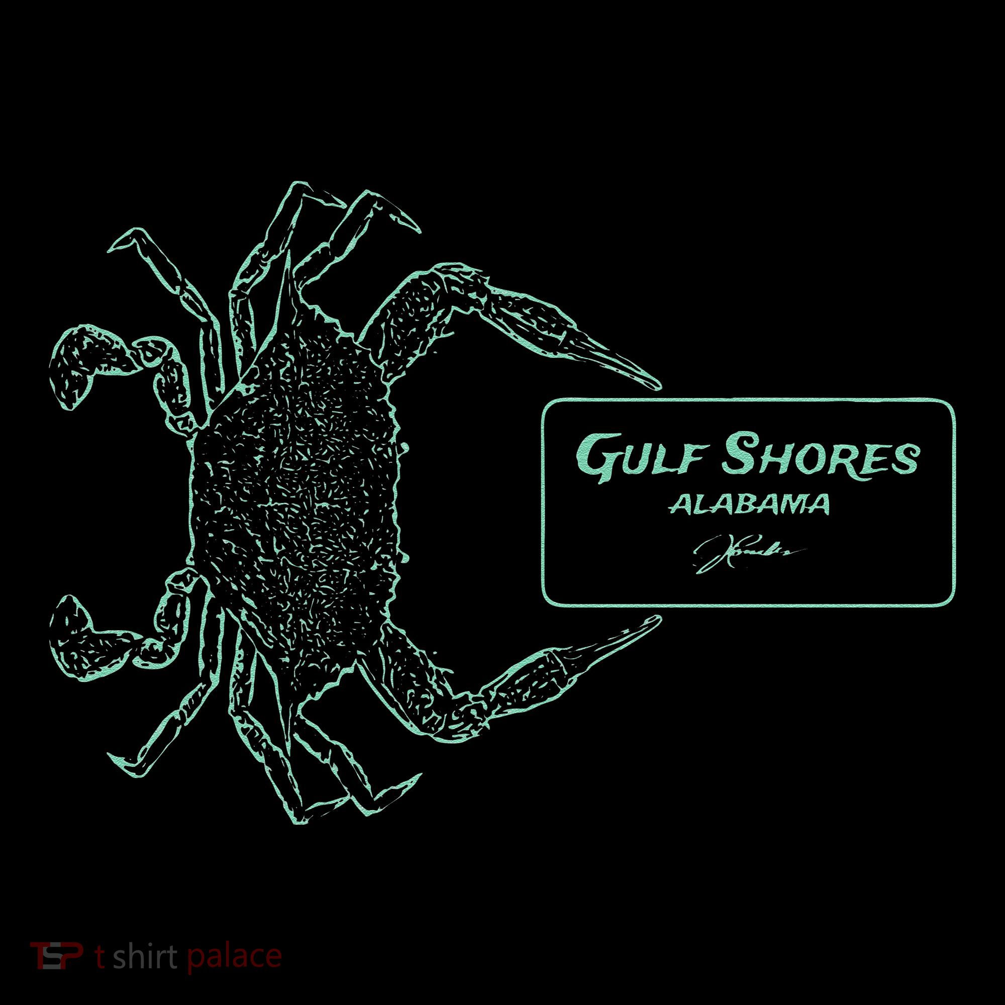 Gulf Shores Al Blue Crab With Card Coffee Mug