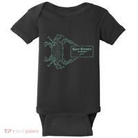 Gulf Shores Al Blue Crab With Card Baby Bodysuit thumb 0