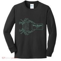 Gulf Shores Al Blue Crab With Card Kids Long Sleeve Shirt thumb 0