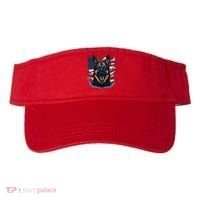 German Shepherd American Flag Usa Patriotic Dog Gift Visor thumb 0