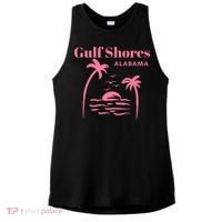 Gulf Shores Alabama Vacation Ladies PosiCharge Tri-Blend Wicking Tank thumb 0