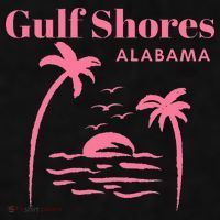 Gulf Shores Alabama Vacation Ladies PosiCharge Tri-Blend Wicking Tank thumb 2