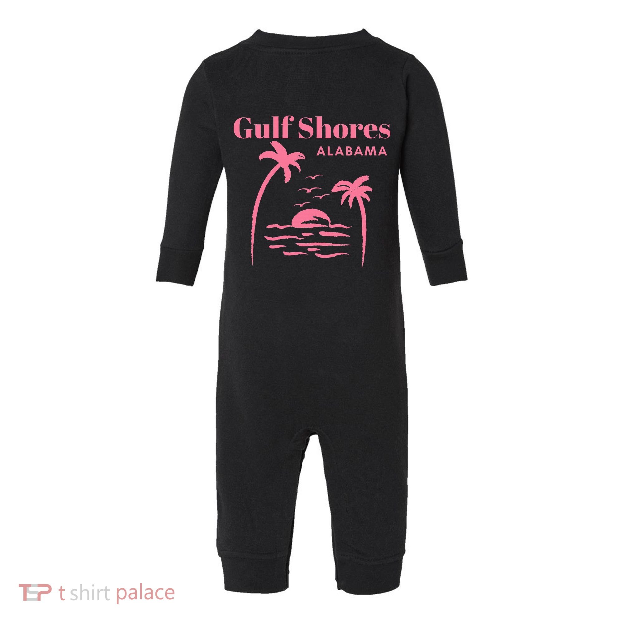 Gulf Shores Alabama Vacation Infant Fleece One Piece