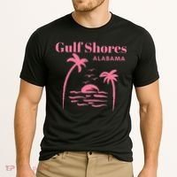 Gulf Shores Alabama Vacation Cooling Performance Crew T-Shirt thumb 2