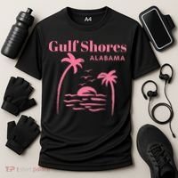 Gulf Shores Alabama Vacation Cooling Performance Crew T-Shirt thumb 3