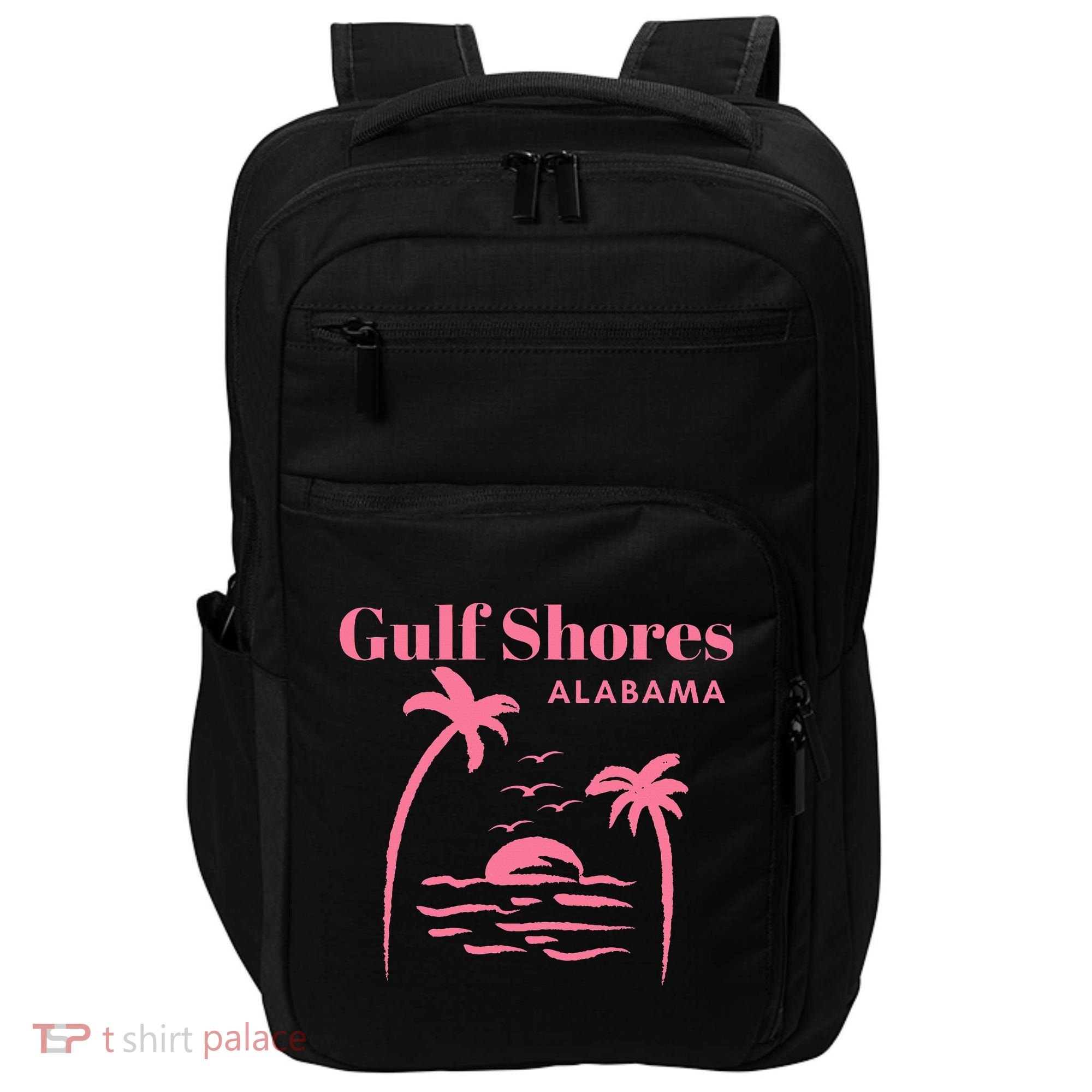 Gulf Shores Alabama Vacation Impact Tech Backpack