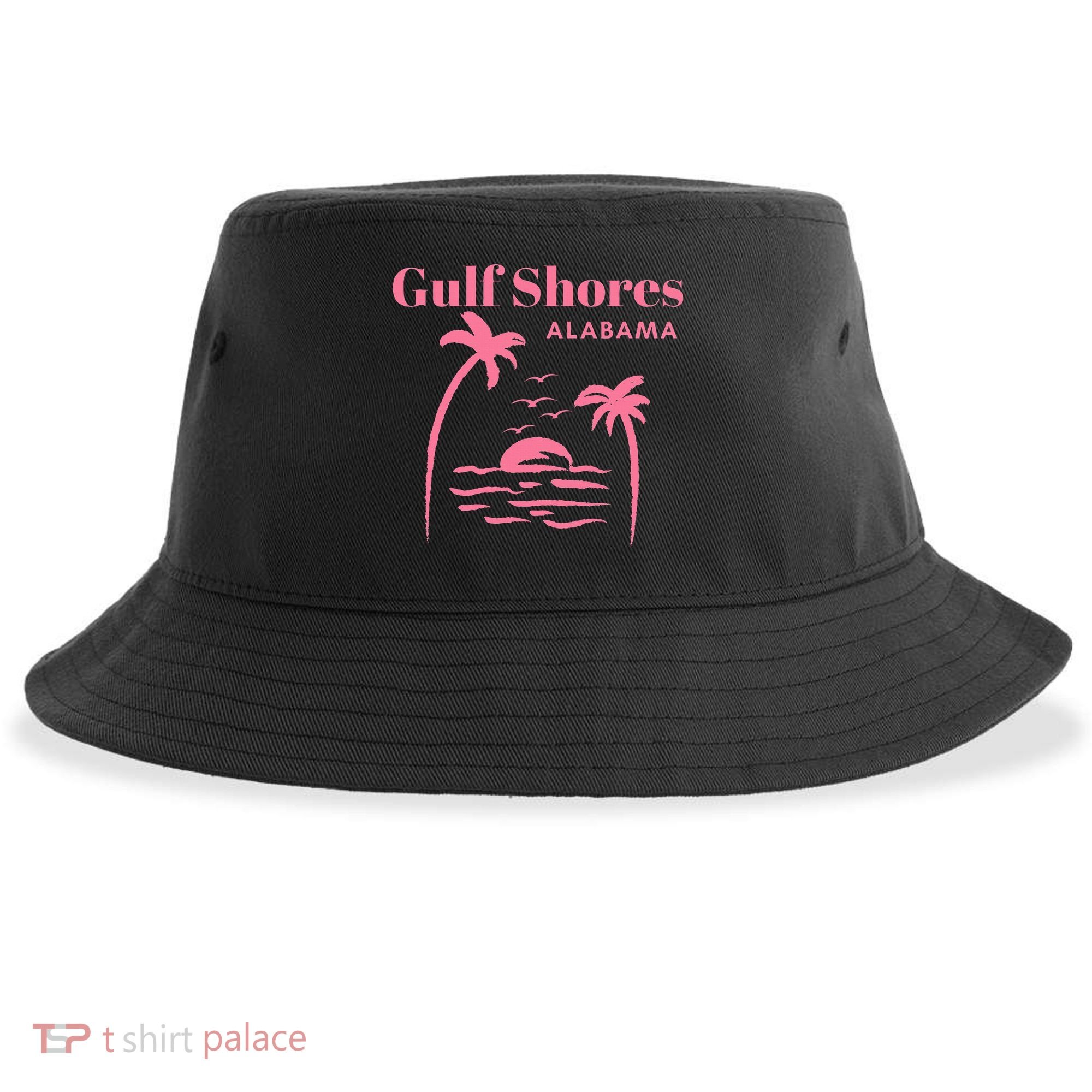 Gulf Shores Alabama Vacation Sustainable Bucket Hat