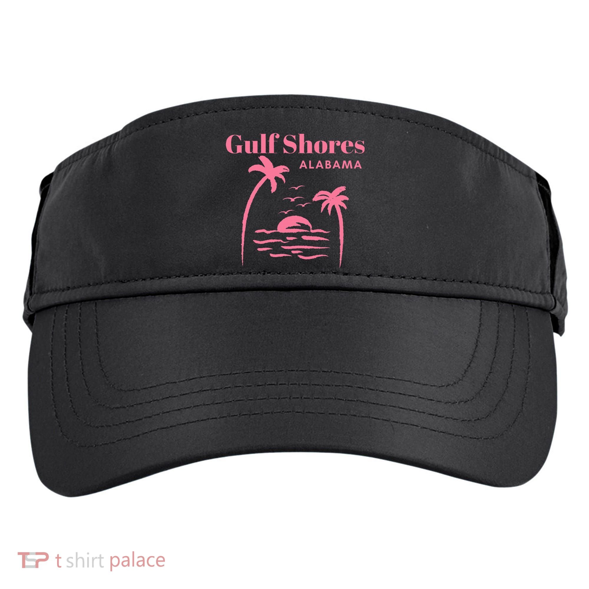 Gulf Shores Alabama Vacation Adult Drive Performance Visor