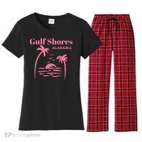Gulf Shores Alabama Vacation Women's Flannel Pajama Set thumb 0