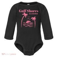 Gulf Shores Alabama Vacation Baby Long Sleeve Bodysuit thumb 0