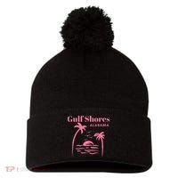 Gulf Shores Alabama Vacation Pom Pom 12in Knit Beanie thumb 0