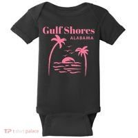 Gulf Shores Alabama Vacation Baby Bodysuit thumb 0