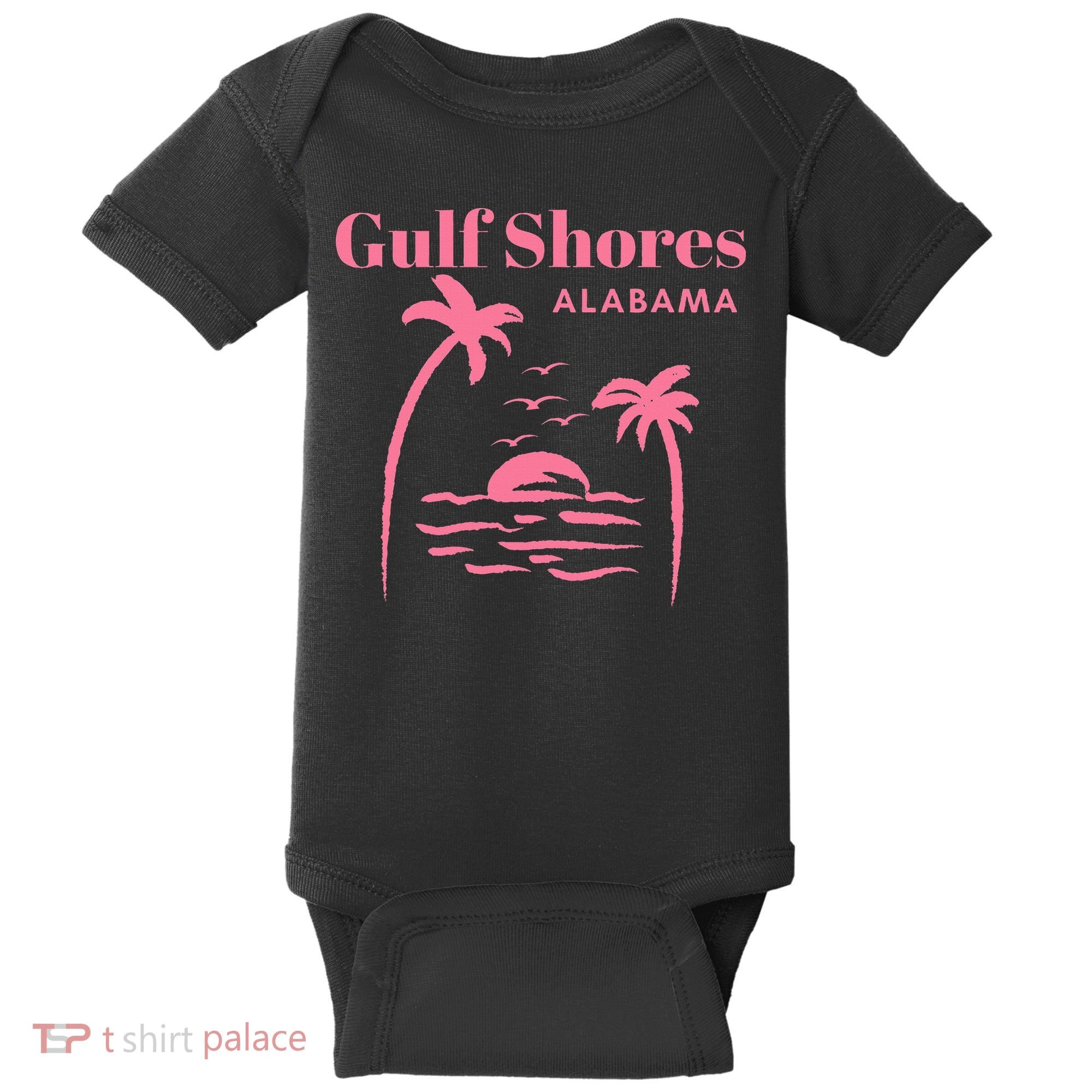 Gulf Shores Alabama Vacation Baby Bodysuit