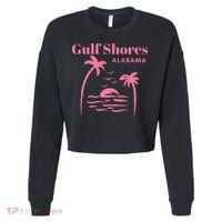 Gulf Shores Alabama Vacation Cropped Pullover Crew thumb 0