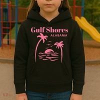 Gulf Shores Alabama Vacation Kids Hoodie thumb 3