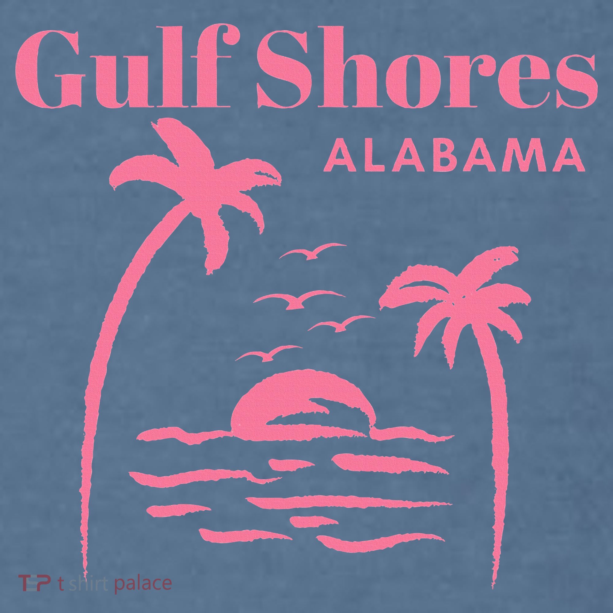 Gulf Shores Alabama Vacation Comfort Colors Garment-Dyed Hooded Sweatshirt