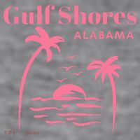 Gulf Shores Alabama Vacation Women's Racerback Cropped Tank thumb 2