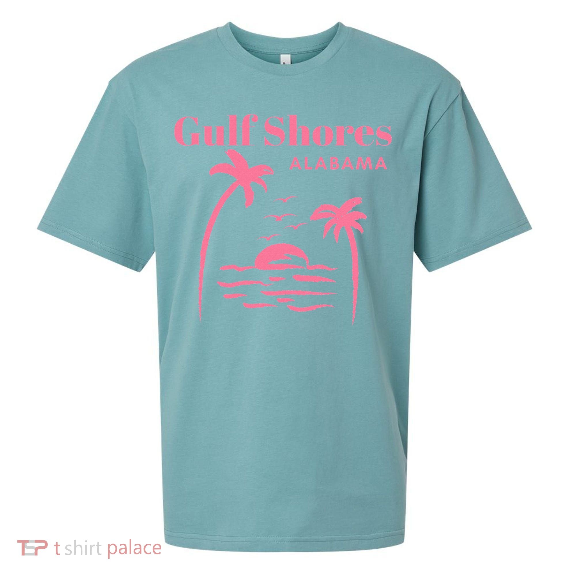 Gulf Shores Alabama Vacation Sueded Cloud Jersey T-Shirt