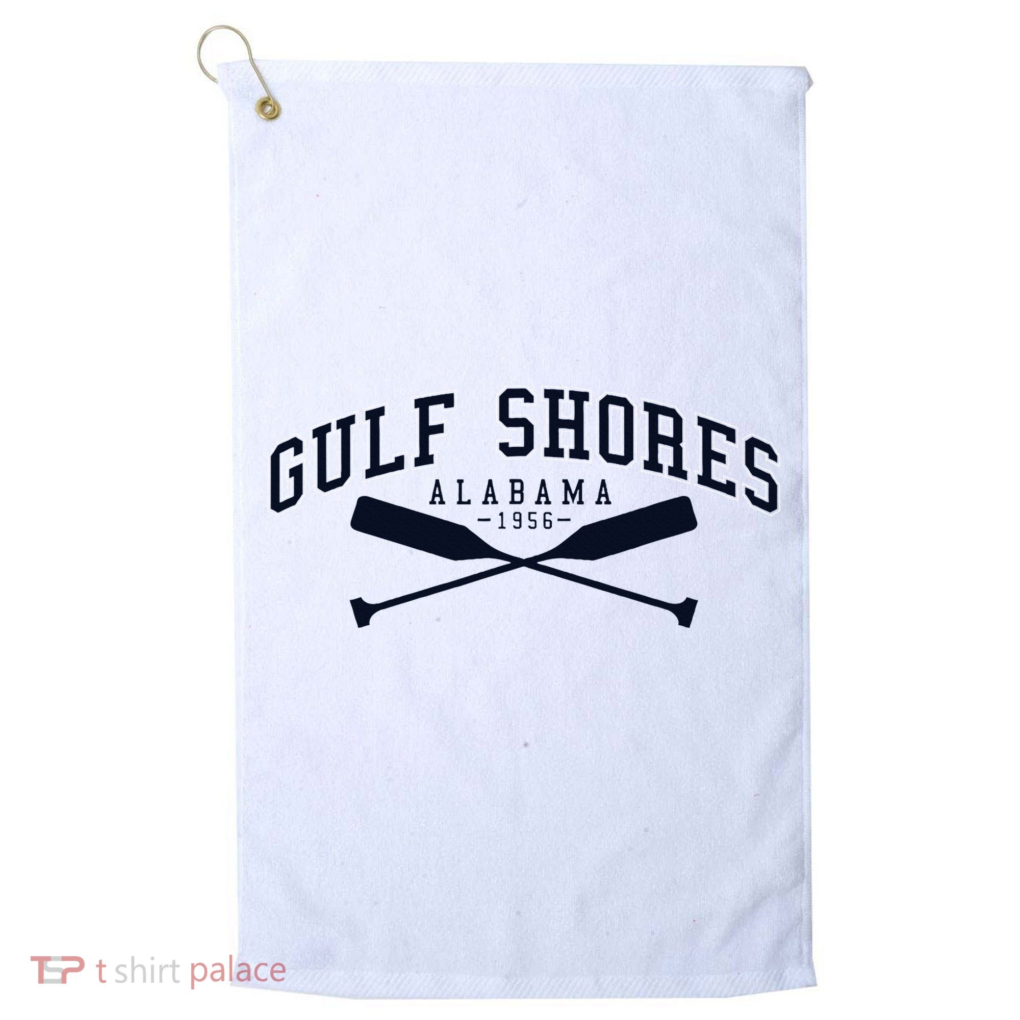 Gulf Shores Alabama Golf Towel
