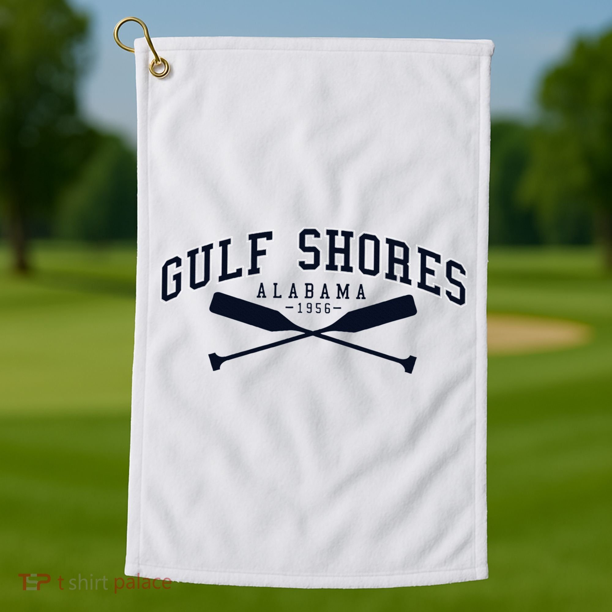Gulf Shores Alabama Golf Towel