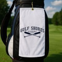 Gulf Shores Alabama Golf Towel thumb 2