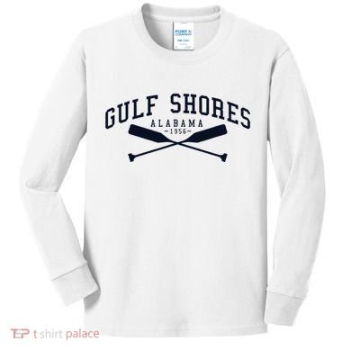 Gulf Shores Alabama Kids Long Sleeve Shirt