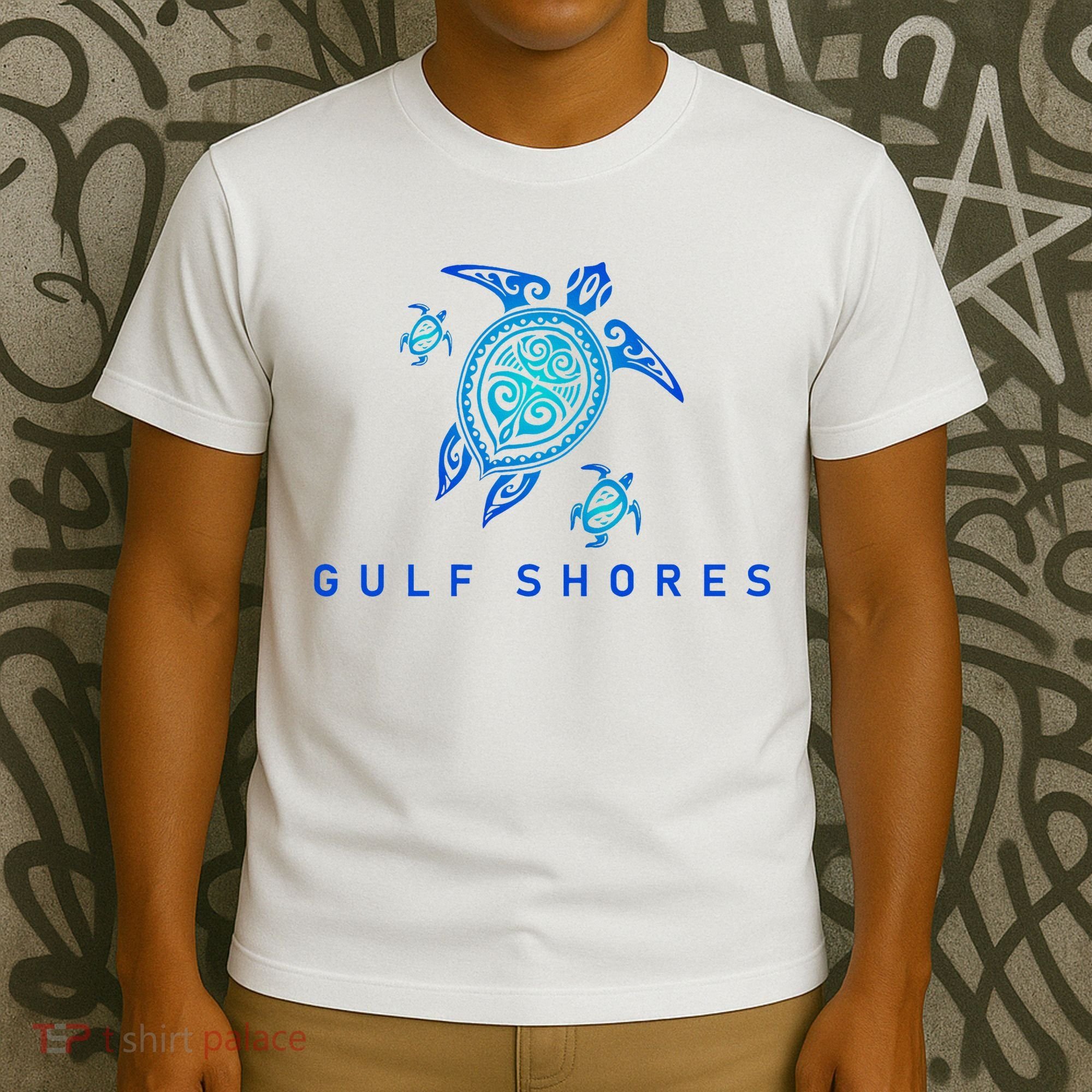 Gulf Shores Alabama Vintage Style Beach T-Shirt